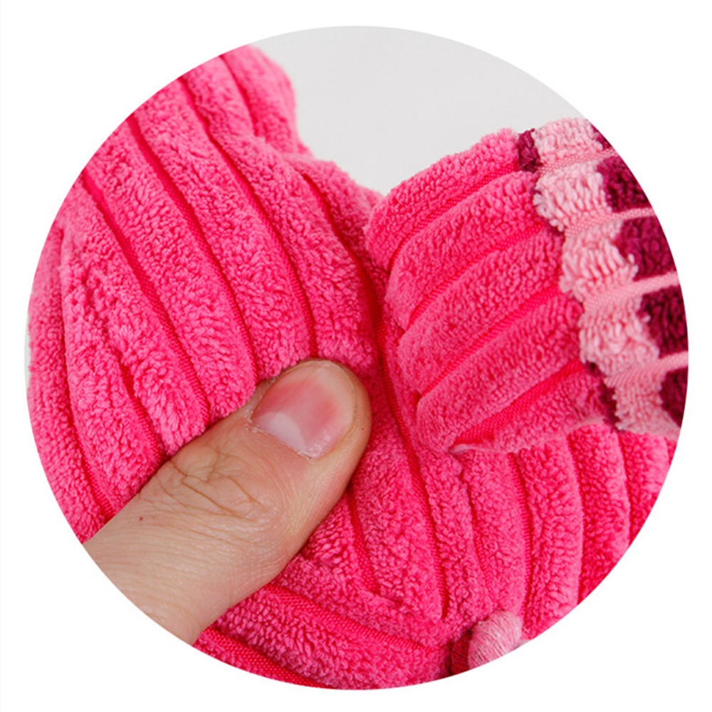 Teeth Cleaning Animal Plush Dog Toy