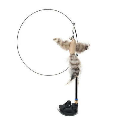 ToyTigris Handsfree Cat Teaser Stick