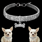 Crystal Pet Collar Bling Rhinestone