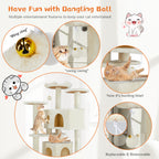 Multi-Functional Cat Climbing Tree