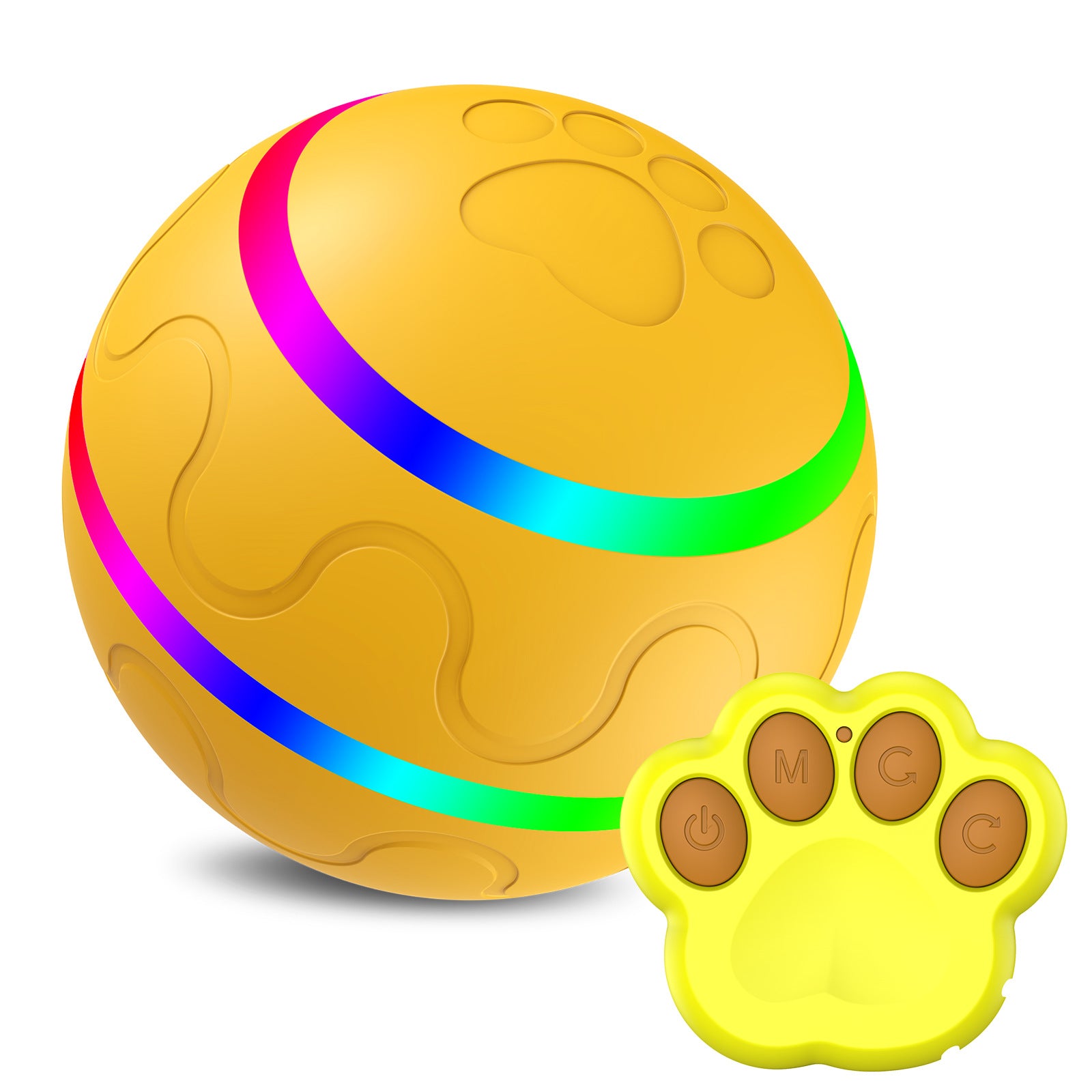 USB Katzenspielzeug: Interaktiver smarter rollender Ball