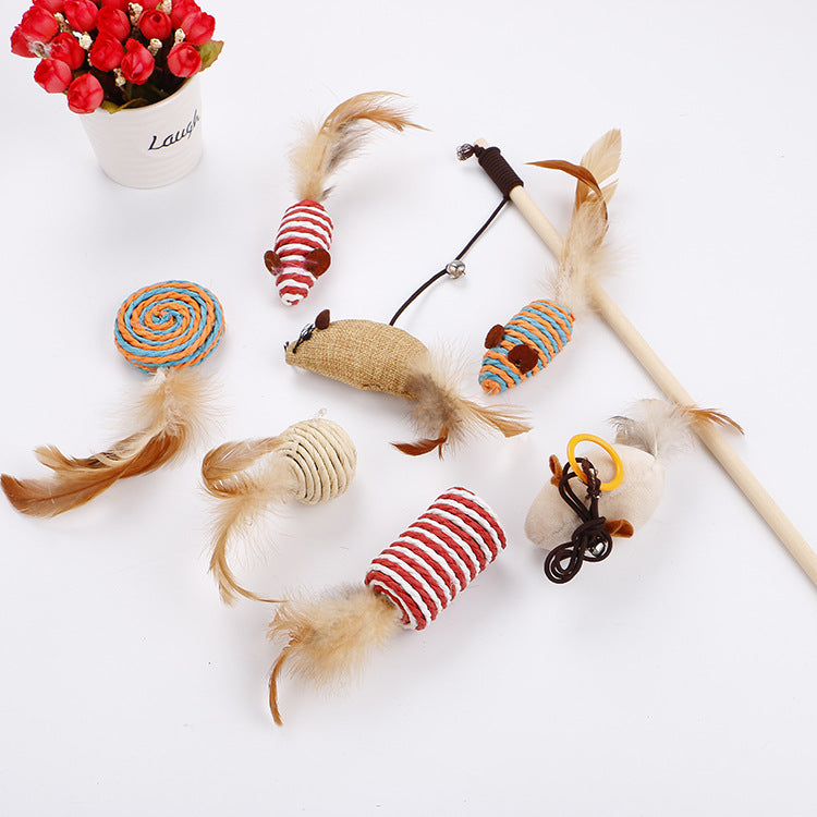 ToyTigris Natural Cat Toy Box