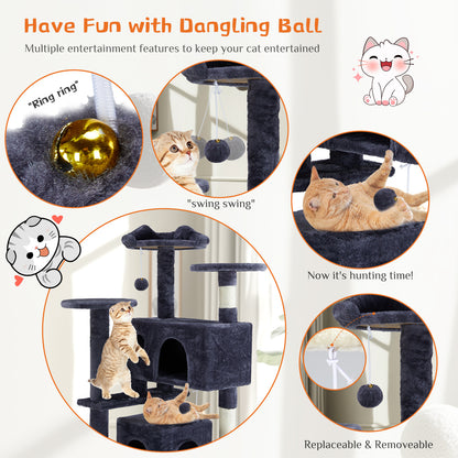 Multi-Functional Cat Climbing Tree