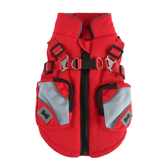 Winter Zipper Dog Jacket