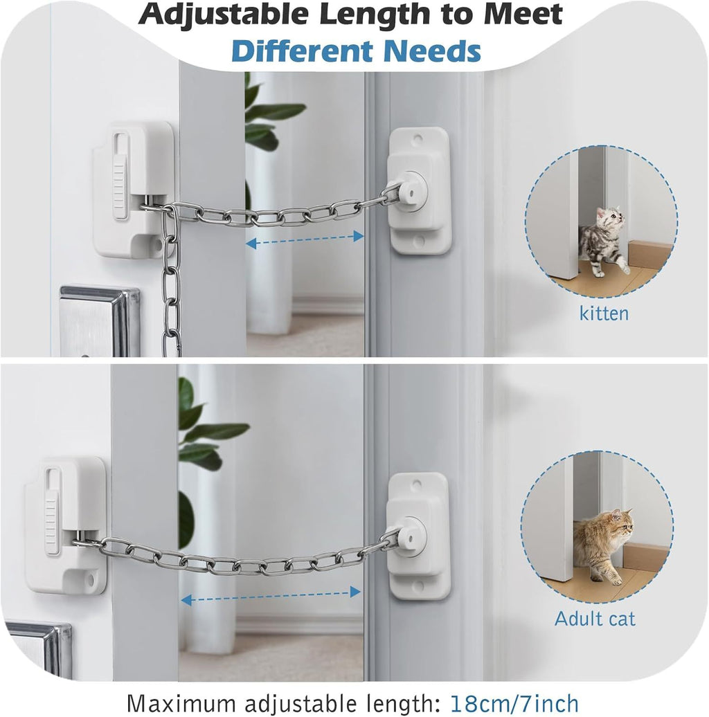 Pet Door Stopper And Latch
