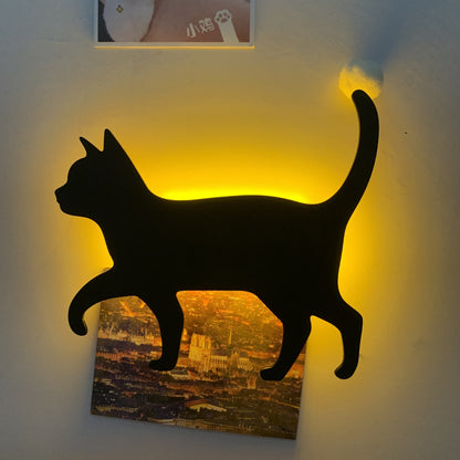 LED Cat & Dog Shadow Night Light