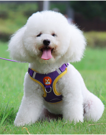 Soft Chest Strap Dog Harness Comfortable & Reflective