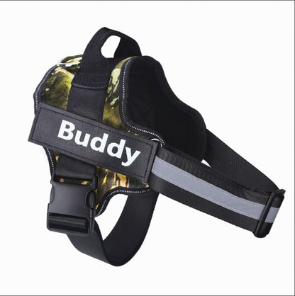 Personalized No-Pull Dog Harness – Reflective, Breathable & Adjustable
