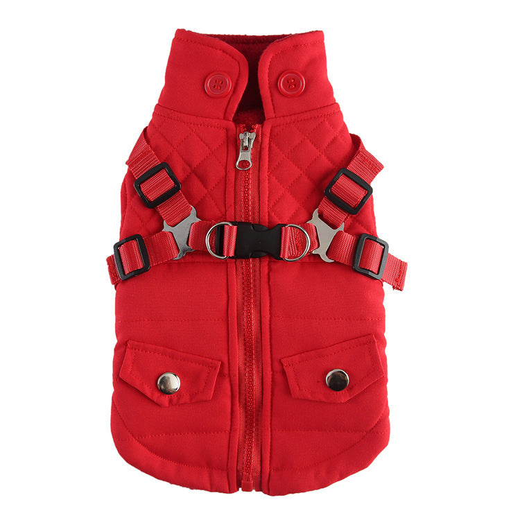 Winter Zipper Dog Jacket
