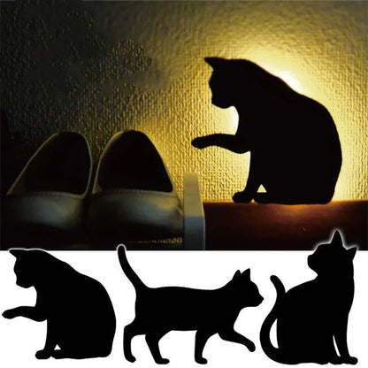 LED Cat & Dog Shadow Night Light