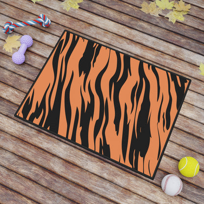 ToyTigris Pet Mat (18" x 24") | Tiger print