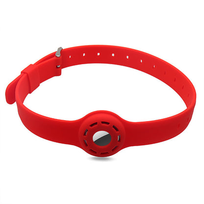 Silicone Airtag Pet Collar Holder – Anti-Lost Tracker Case for Dogs & Cats