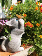 Creative Cat Butterfly Garden Resin Light