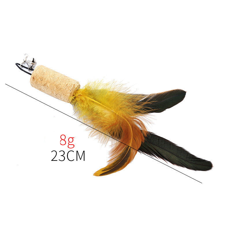 Cat Toy Feather Replacement Head