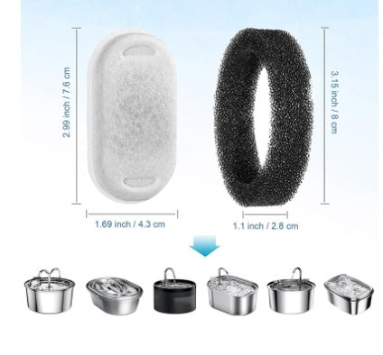 Stainless Steel Pet Water Dispenser Filter