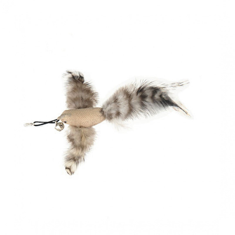 ToyTigris Handsfree Cat Teaser Stick