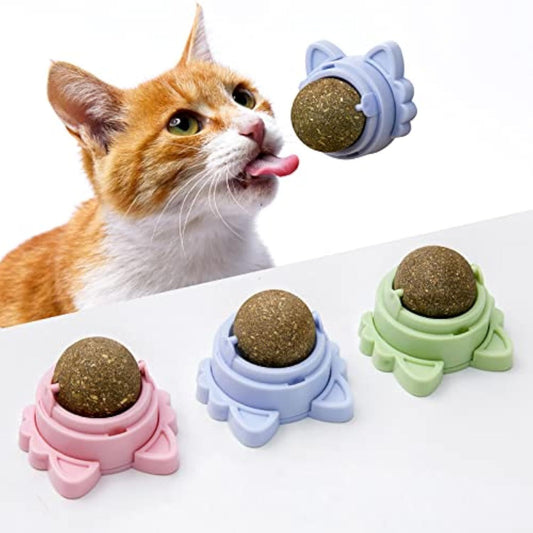 Catnip Balls Wall-Mountable Cat Toy