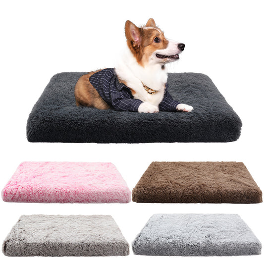 Soft Plush Foam Dog Bed