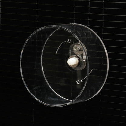 Acrylic Pet Running Wheel Hamster Fitness Running