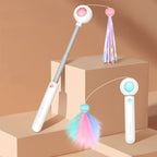 2-in-1 Retractable Cat Wand Toy