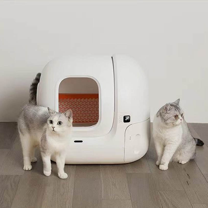 Smart MAX Fully Automatic Large Cat Litter Box Spacious & Self-Cleaning