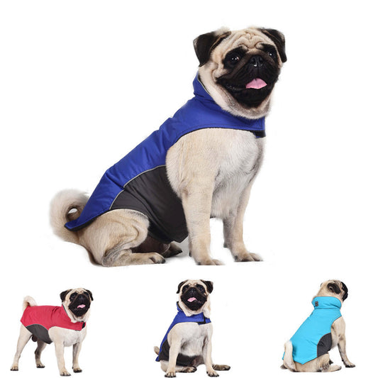 Waterproof Dog Vest Jacket – Autumn & Winter Pet Clothes