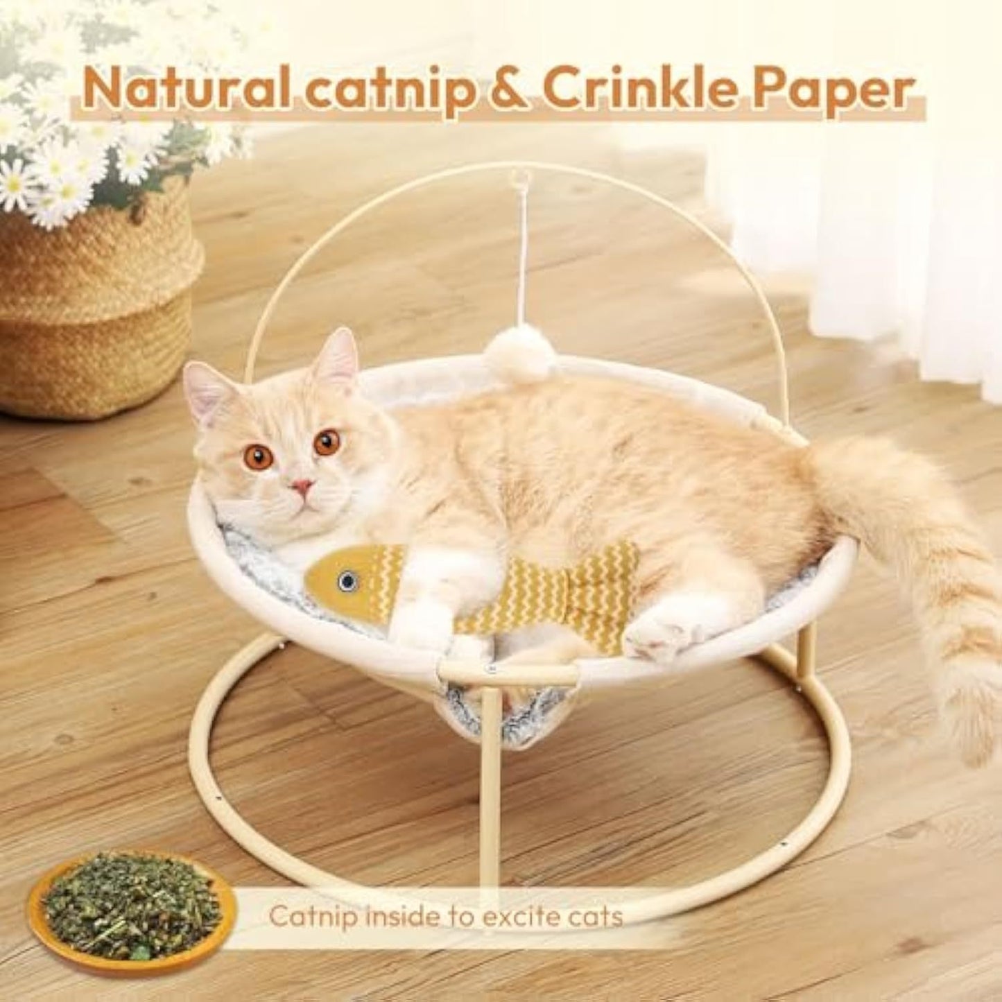3PCS Catnip Fish Cat Toys
