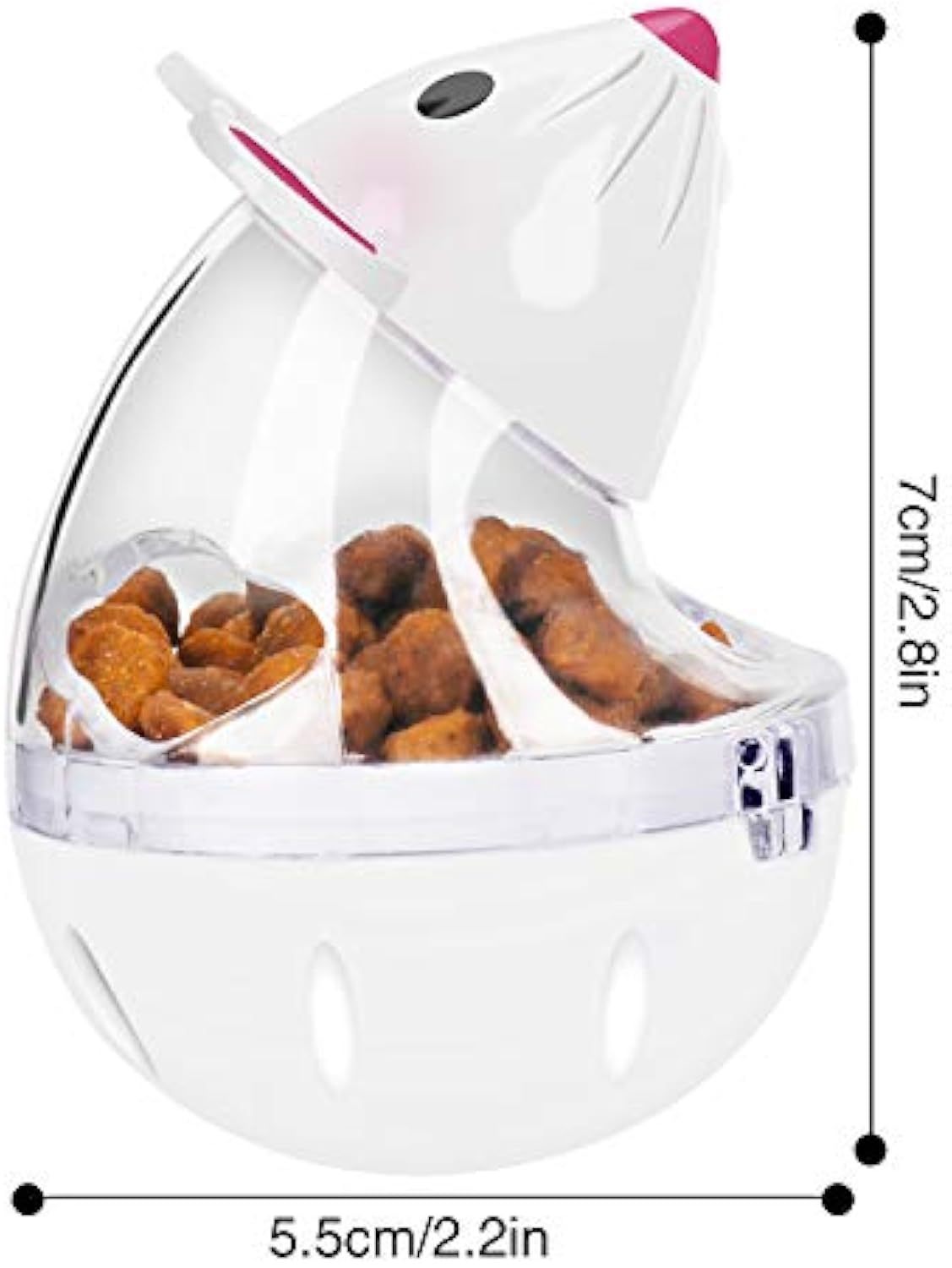 Mice-Shaped Cat Treat Feeder Interactive Food Toy for Cats