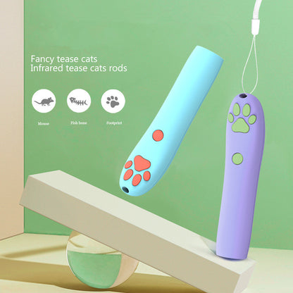 Remote Control LED Laser Cat Toy