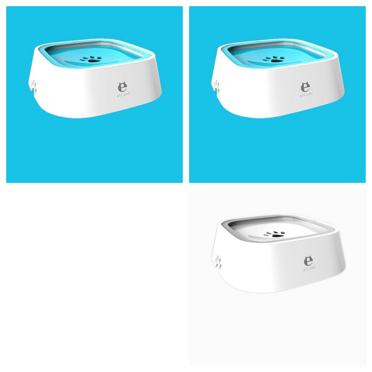 1.5L Pet Water Bowl Anti-Overflow