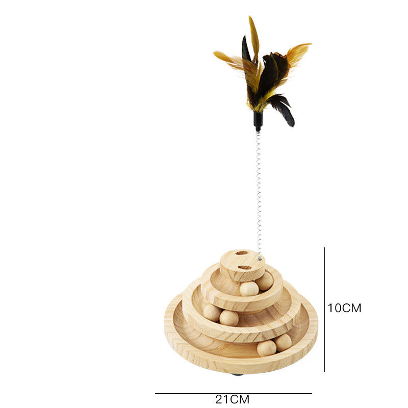 ToyTigris Cat Toys From Solid Wood