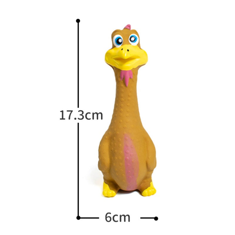 3pcs Eco Friendly Screaming Chicken Dog Toys