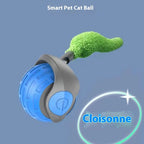 Smart Cat Toy Ball - Interactive Rolling Ball for Cats