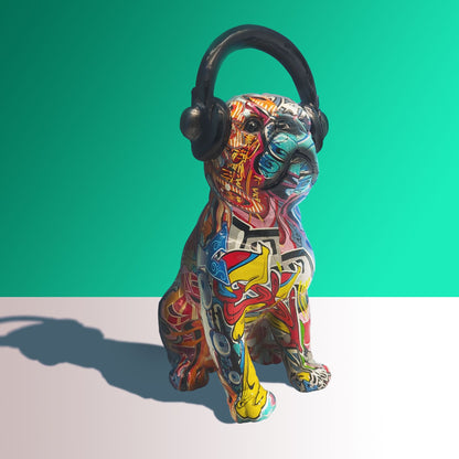 Kreatives Hundeharz-Bastelornament