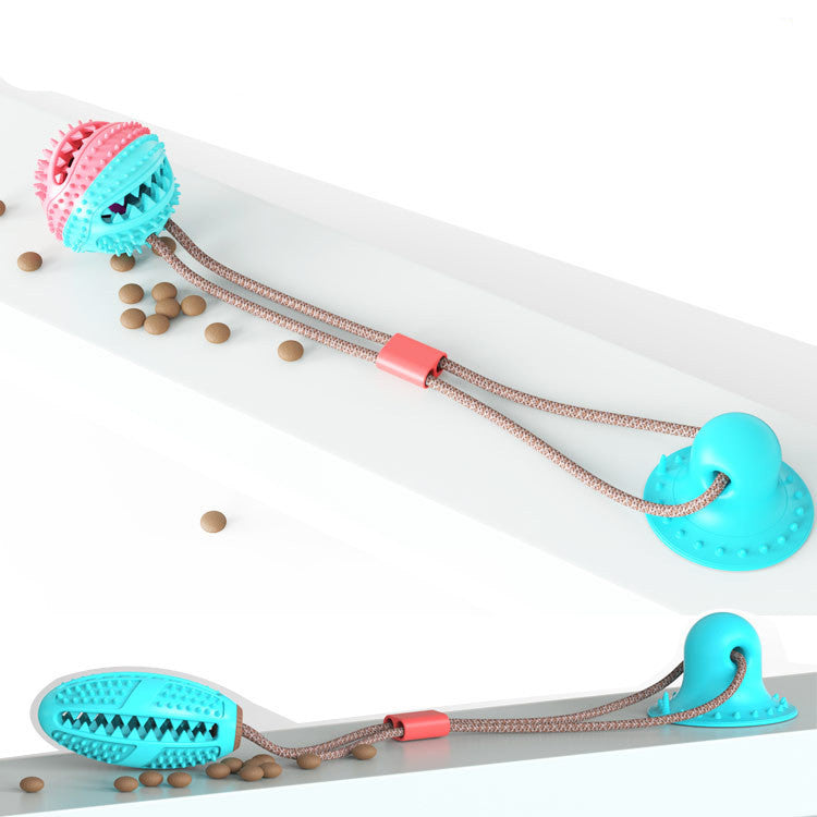 Suction Cup Bite Dog Toy