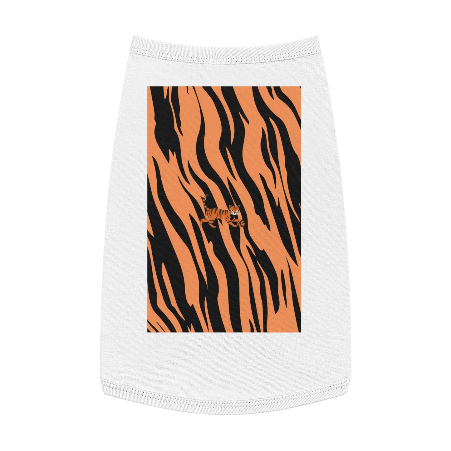 Pet Tank Top - Tiger Stripe Toytigris Style