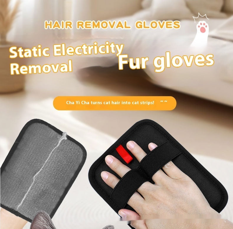 Pet Hair Removal Gloves Sticky Hair Brush for Cats and Dogs