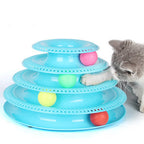 Four-Layer Ball Track Cat Toy