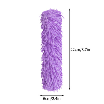 Plush Cat Chew Toy Catnip Self-hi Bite Toys Strip Pillow