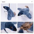 Flapping Bird Cat Toy with Realistic Sounds