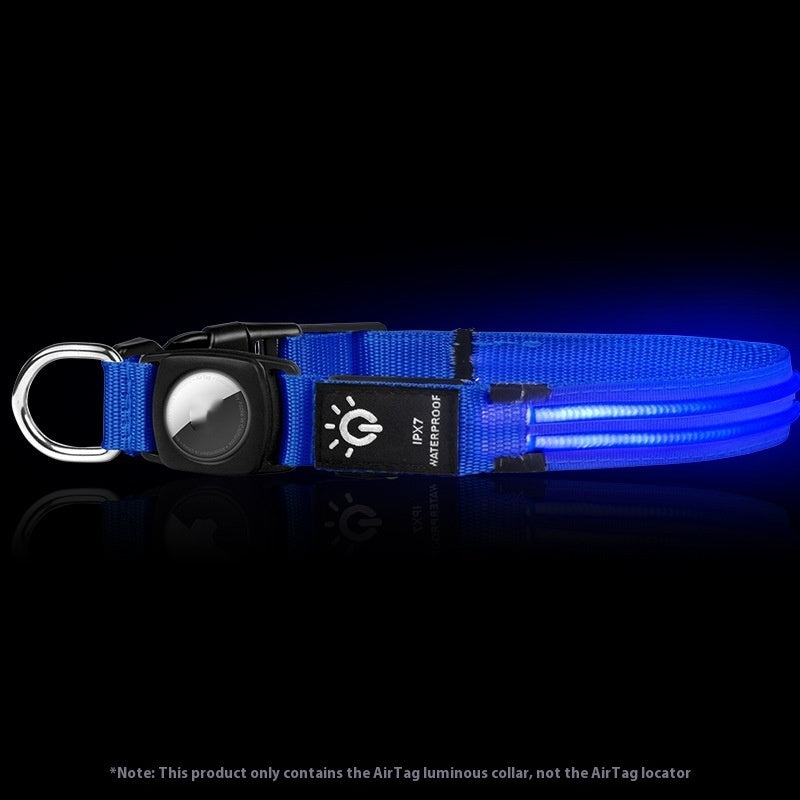 Wasserdichtes LED-Halsband für Haustiere