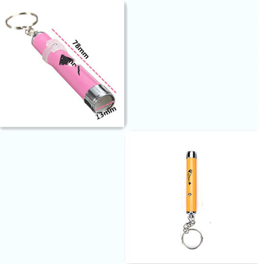 LED Laser Pen Cat Toy With Bright Animation
