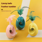 ToyTigris Catnip Ball Tumbler Toy