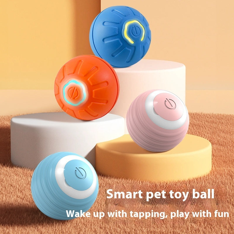 Smart Interactive Dog Toy Ball - USB Moving Bouncing Pet Toy