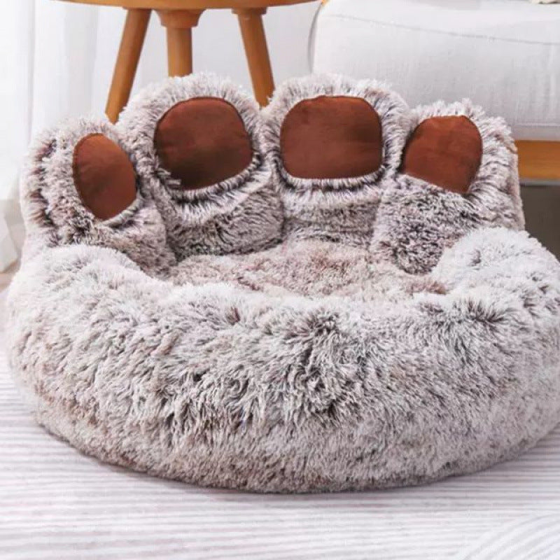 Plush Paw Pet Bed