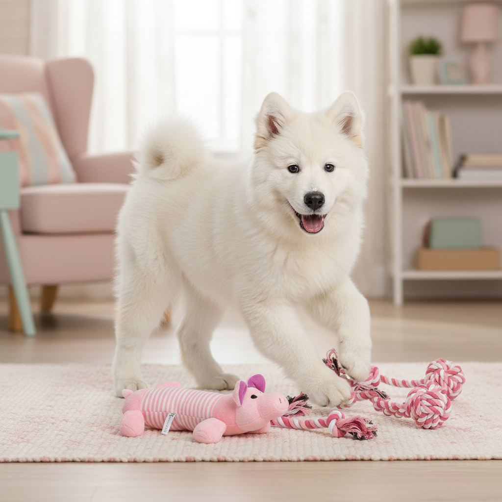 ToyTigris Cotton Rope Dog Toy Set