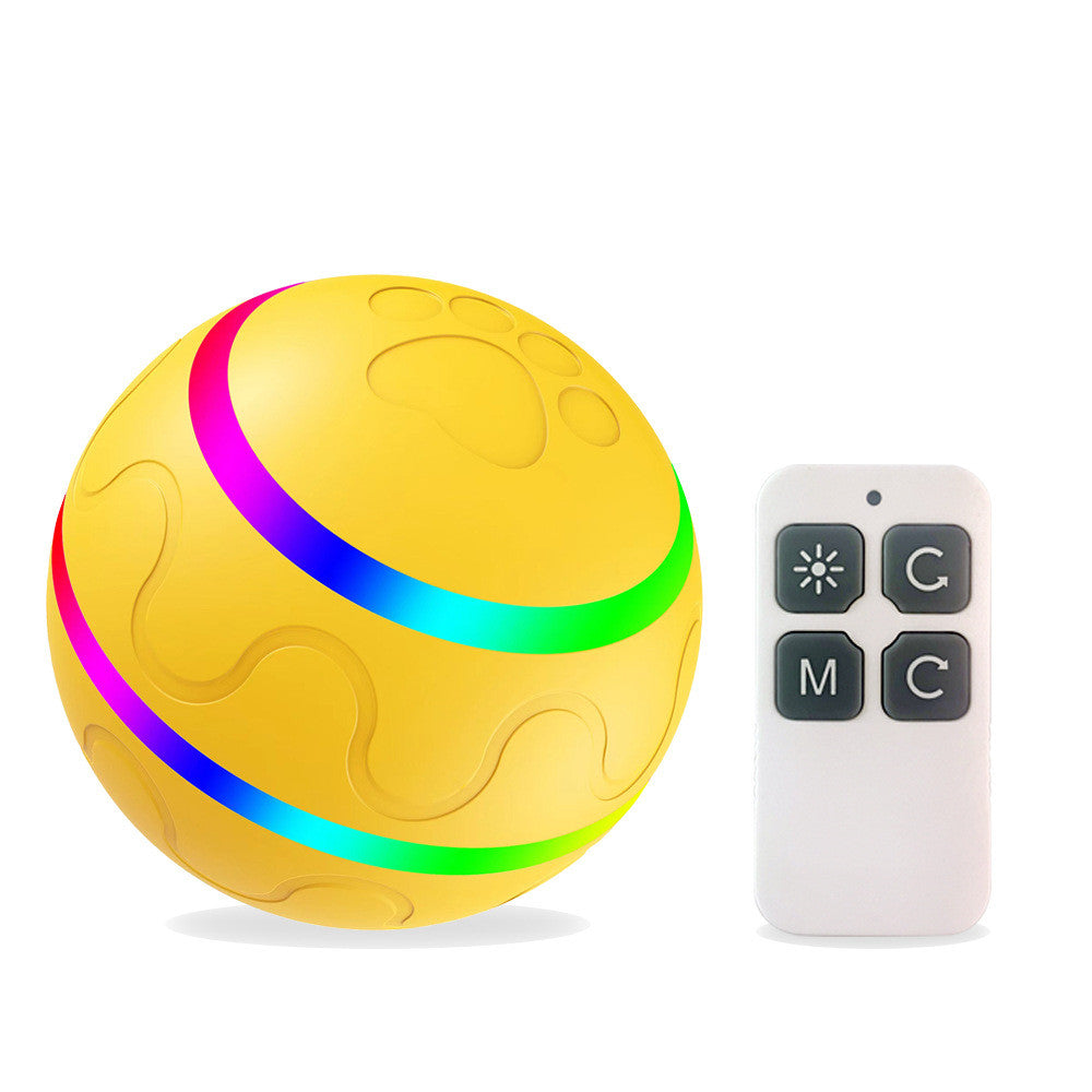 USB Cat Toy: Interactive Self Rotating Ball for Pet Fun