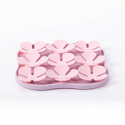 Slow Feeder Dog Bowls Silicone Slow Feeder Lick Down Eating Pet Calming Mat Anxiety Relief Training Wet Food Lick Pad With Suction Cup Interactive Feed Game Toy All Breed Dogs