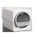 Semi-Automatic Deodorizing Cat Litter Box Easy Waste Disposal