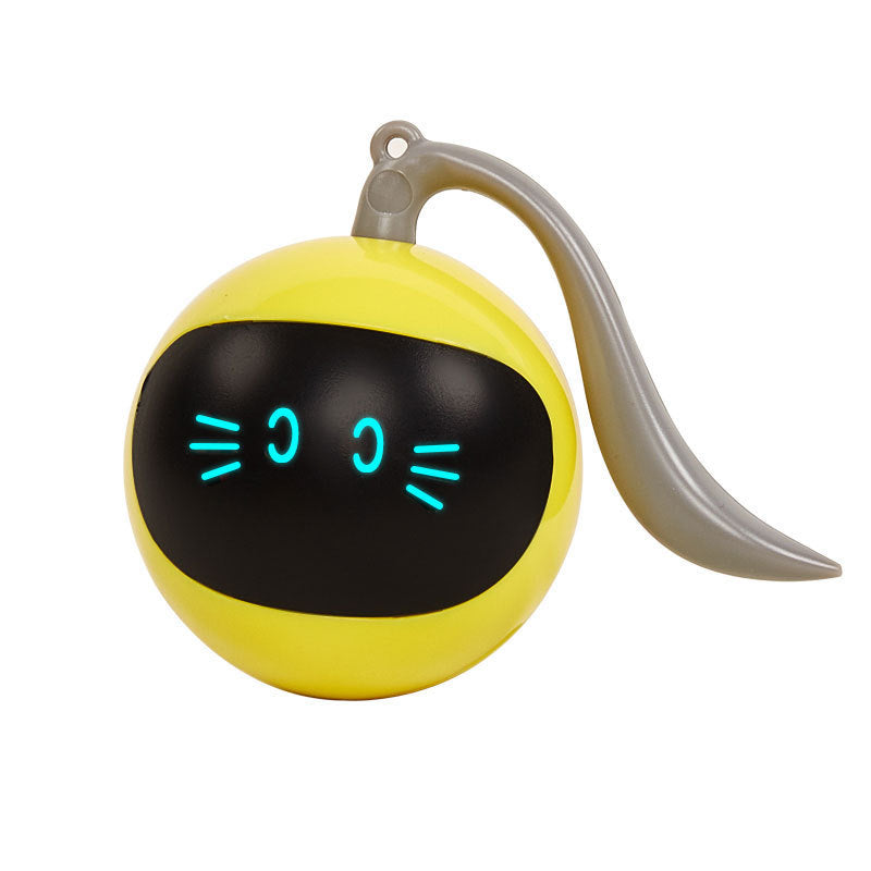 Electric Cat Toy Ball Interactive Rolling Play for Cats